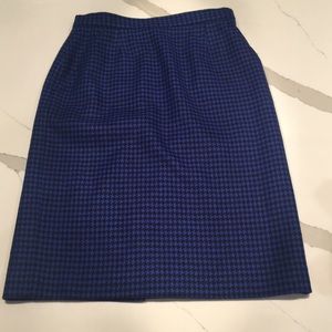 JH Collectibles Cobalt and Black Skirt